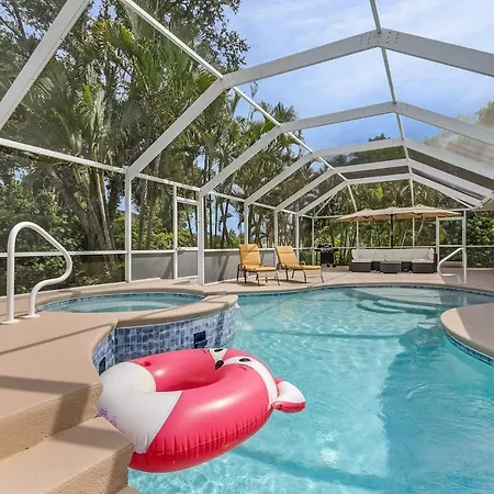 Private Pool Villa With Spa, Game Room And Golf Course View